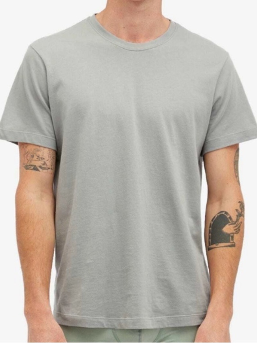 SKIMS Men's Cotton Classic T-Shirt in Pacific
